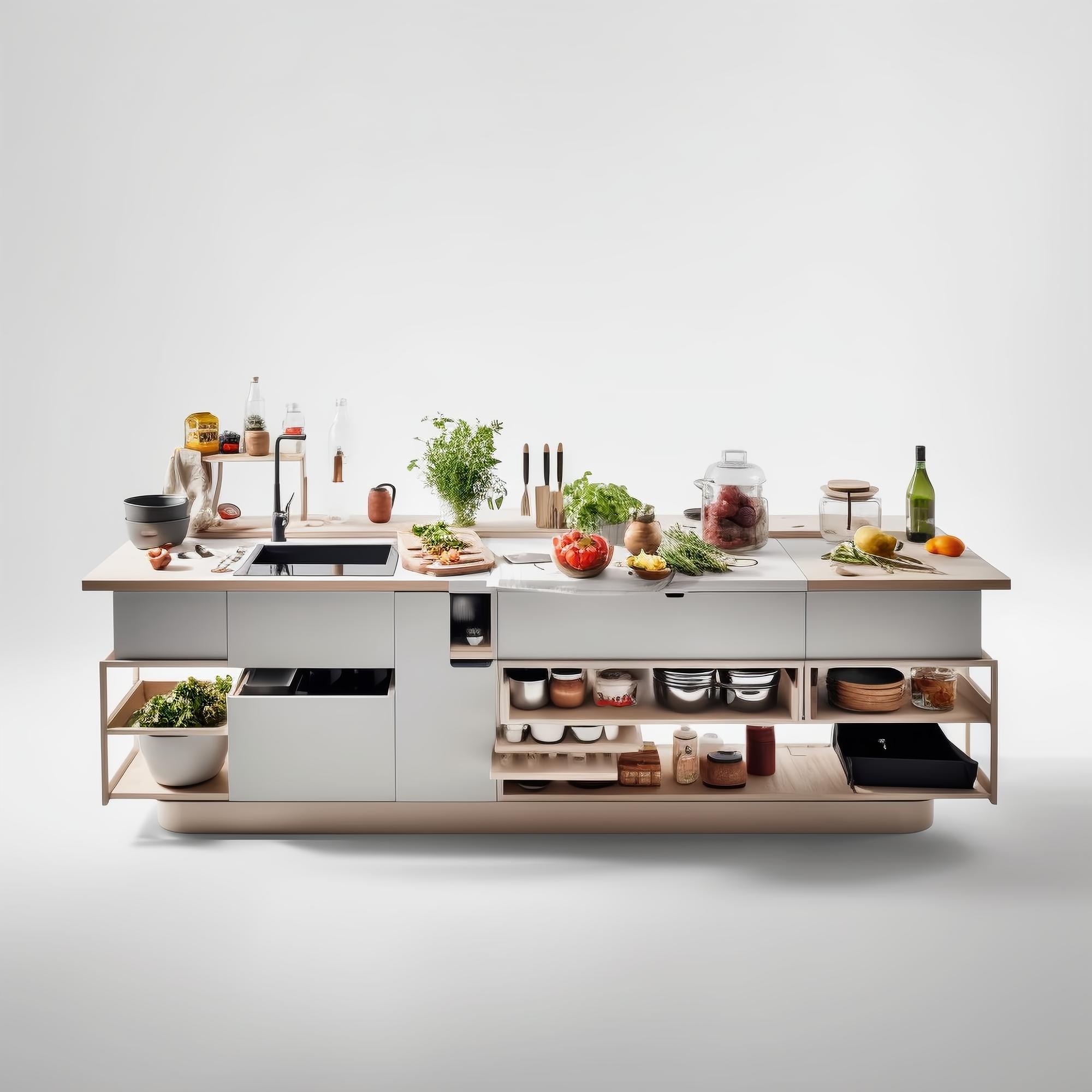 Interno dello studio culinario