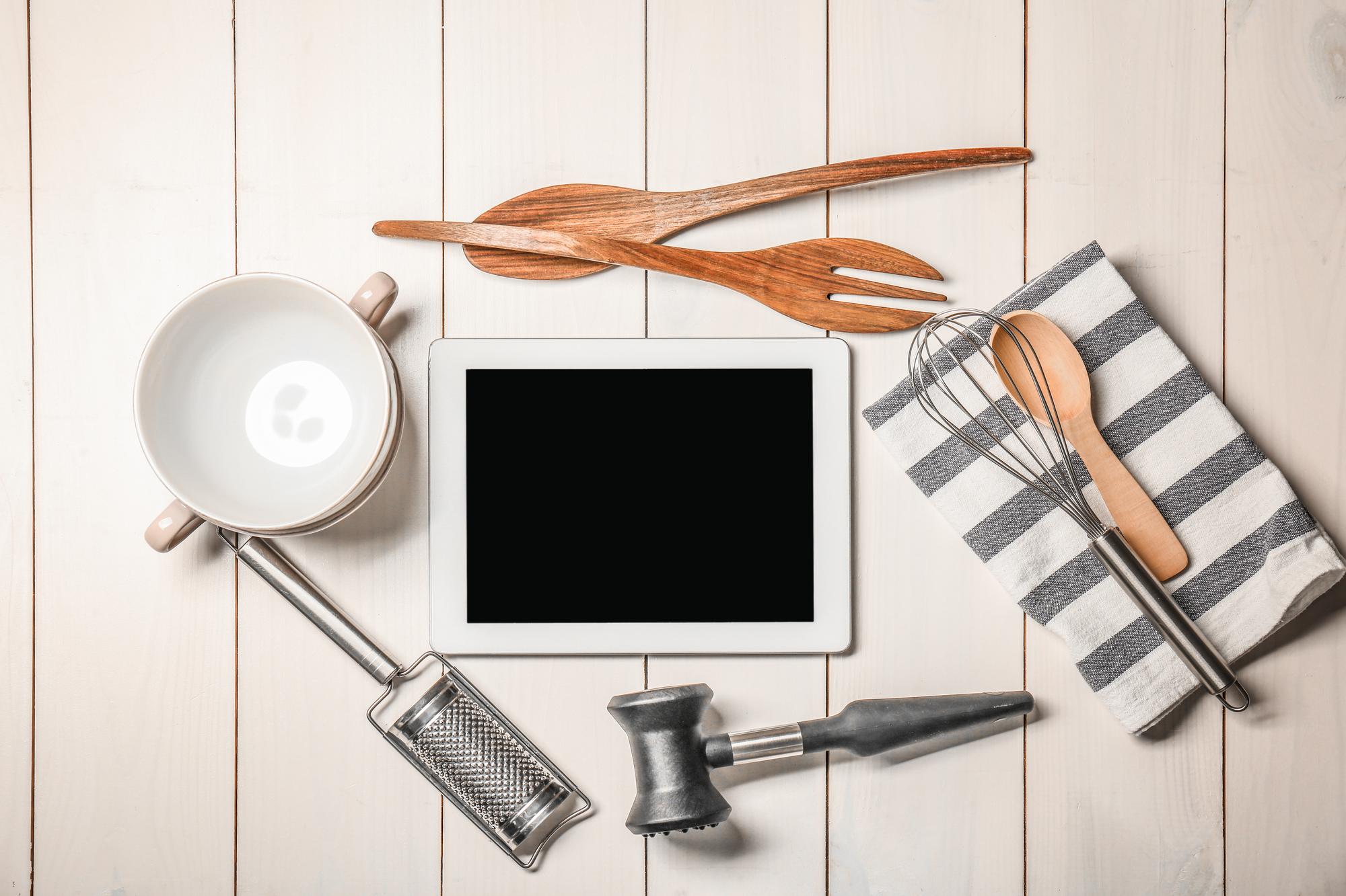 Set di strumenti da cucina professionale